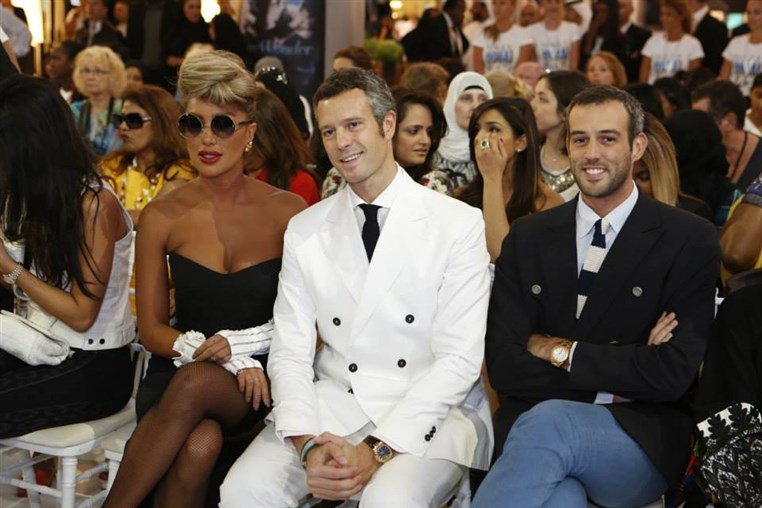 Maya Diab in Dubai Fashion Week 